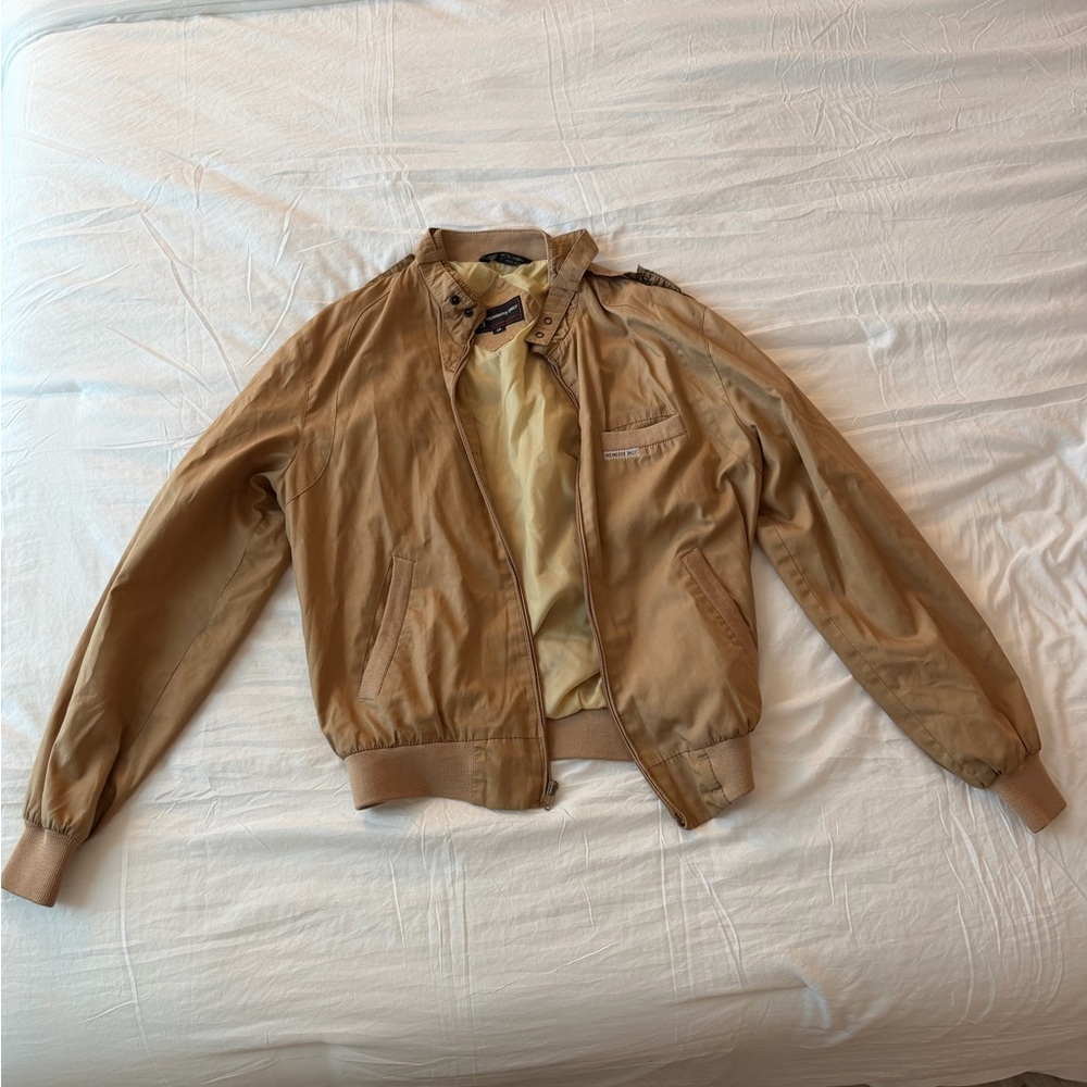 Vintage Members Only Tan Jacket